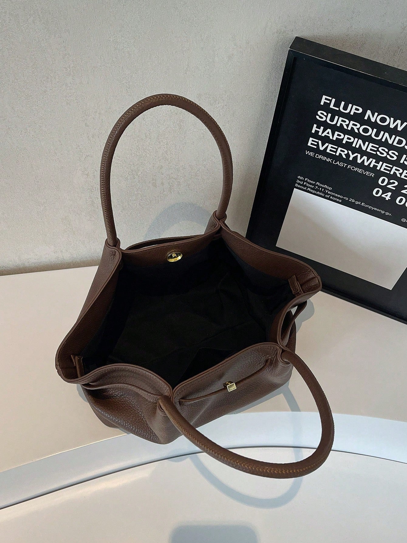 Laboonoo - Sac Rétro PU Femme