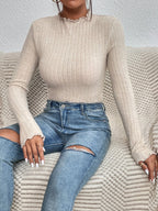 FRENCHY – Bodysuit à bordure ondulée