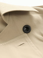 DAZY – Trench Classique à Boucles