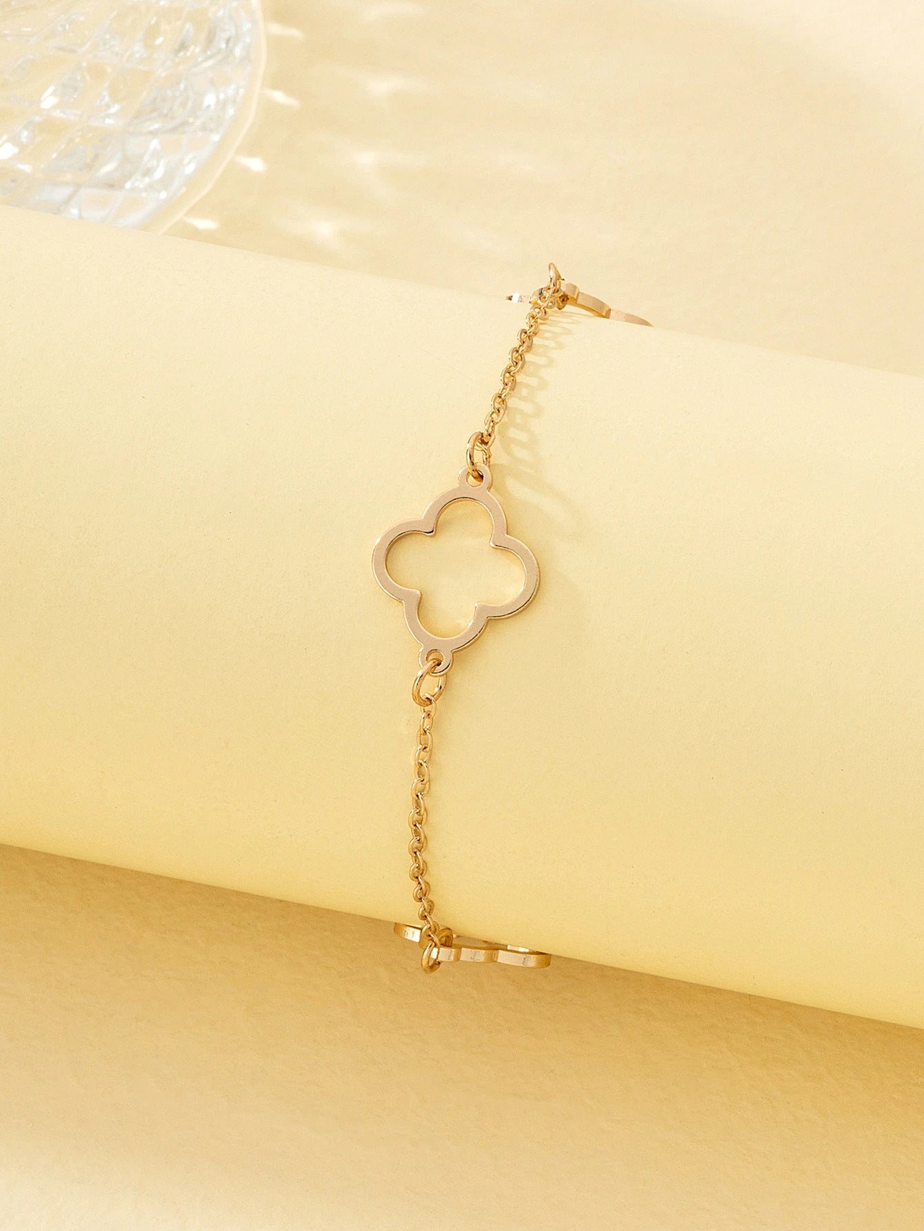 CALOY - Chaîne de Cheville "Trèfles"