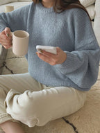 DAZY – Pull Col Détendu