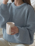 DAZY – Pull Col Détendu