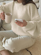 DAZY – Pull Col Détendu