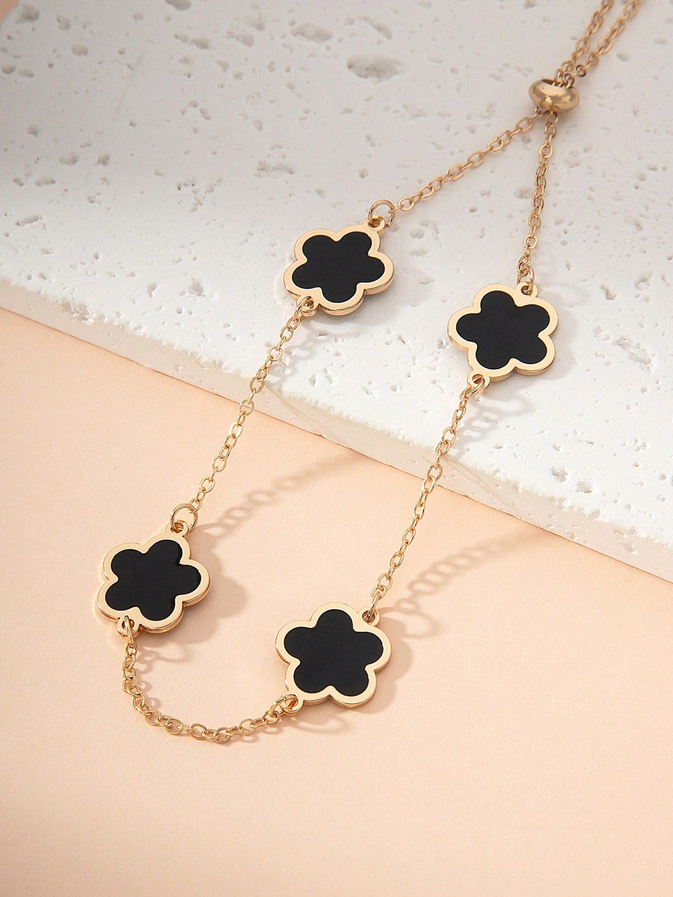 CALOY - Chaîne de Cheville "Trèfles"