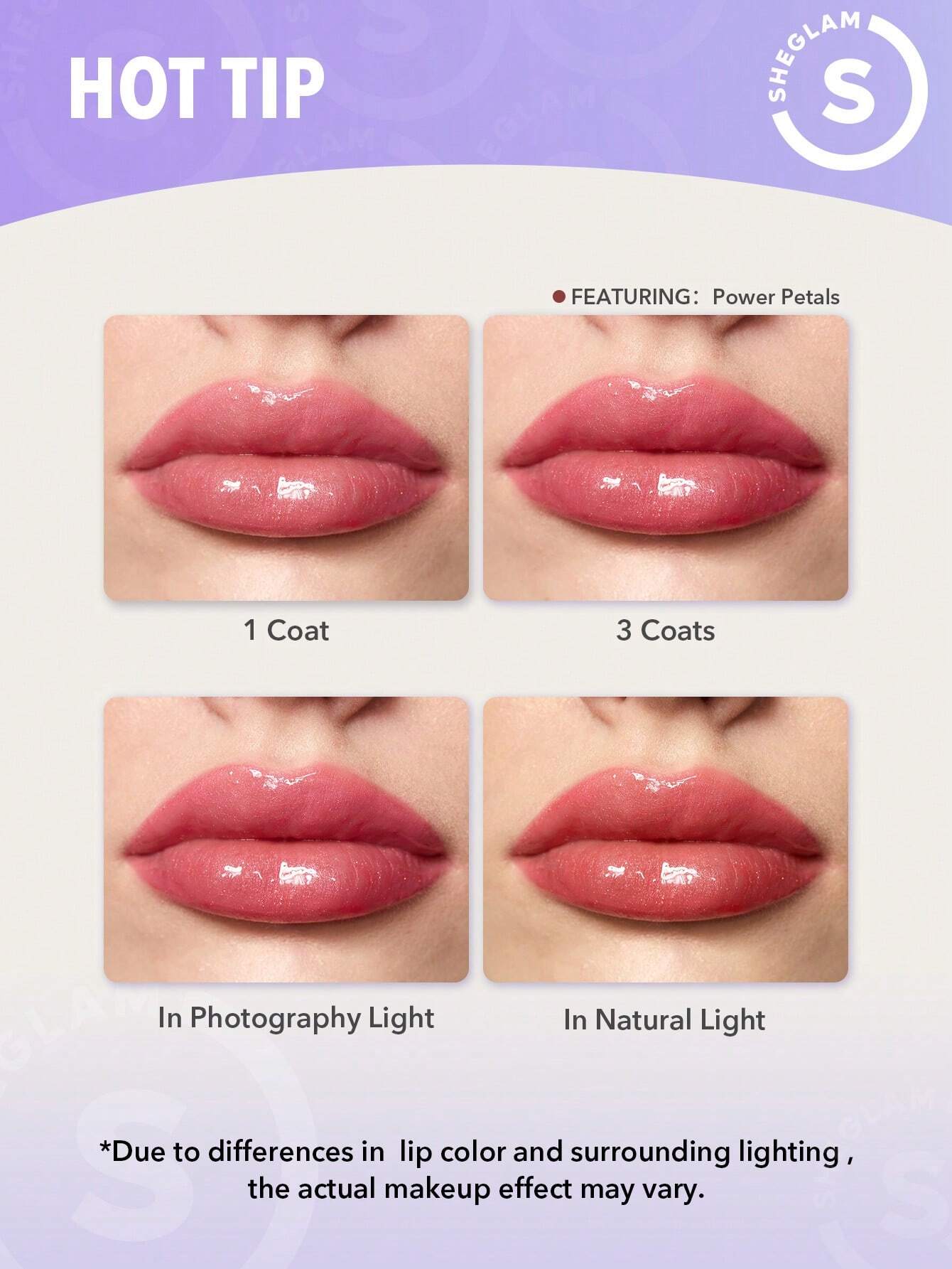 SHEGLAM – Power Bouquet Lip Gloss