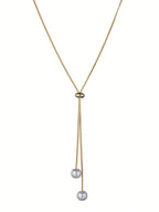 CYCY – Collier Y en Perles Imitation