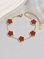 KATY – Bracelet Trèfle "Lucky Blossom"