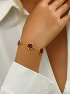 KATY – Bracelet Trèfle "Lucky Blossom"