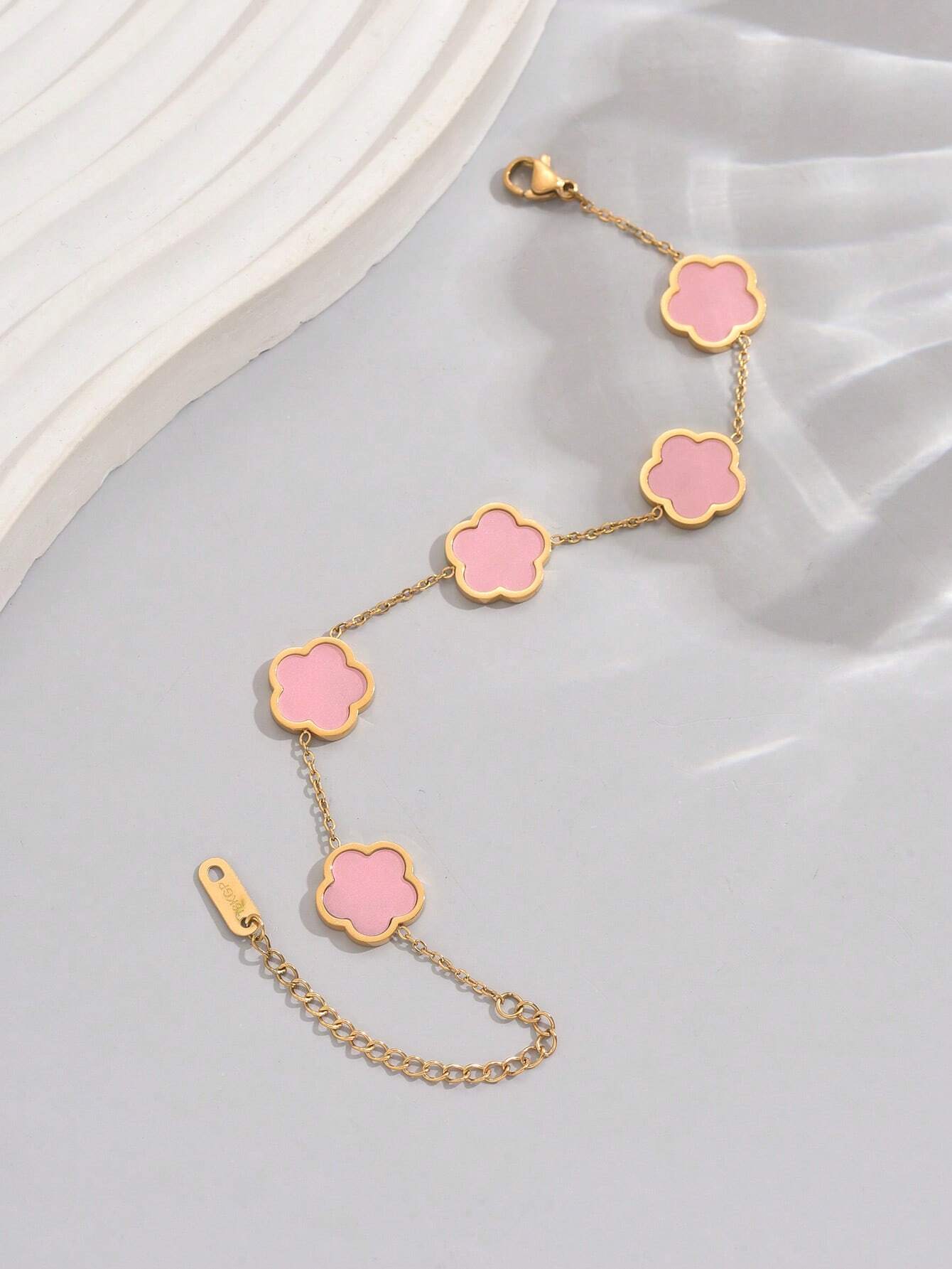 KATY – Bracelet Trèfle "Lucky Blossom"
