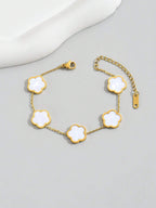KATY – Bracelet Trèfle "Lucky Blossom"