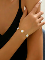 KATY – Bracelet Trèfle "Lucky Blossom"