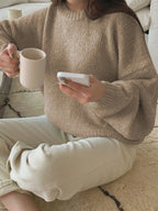 DAZY – Pull Col Détendu