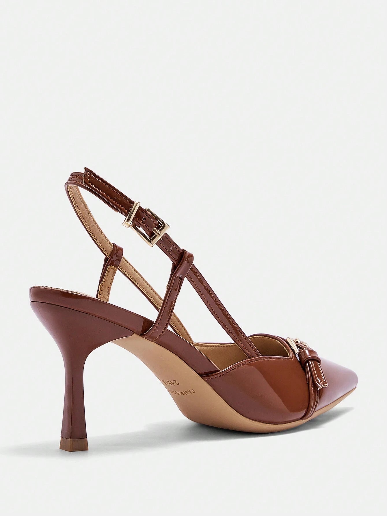 COCO BIZCHIC  - Escarpins Slingback "Rubis Éclatant"