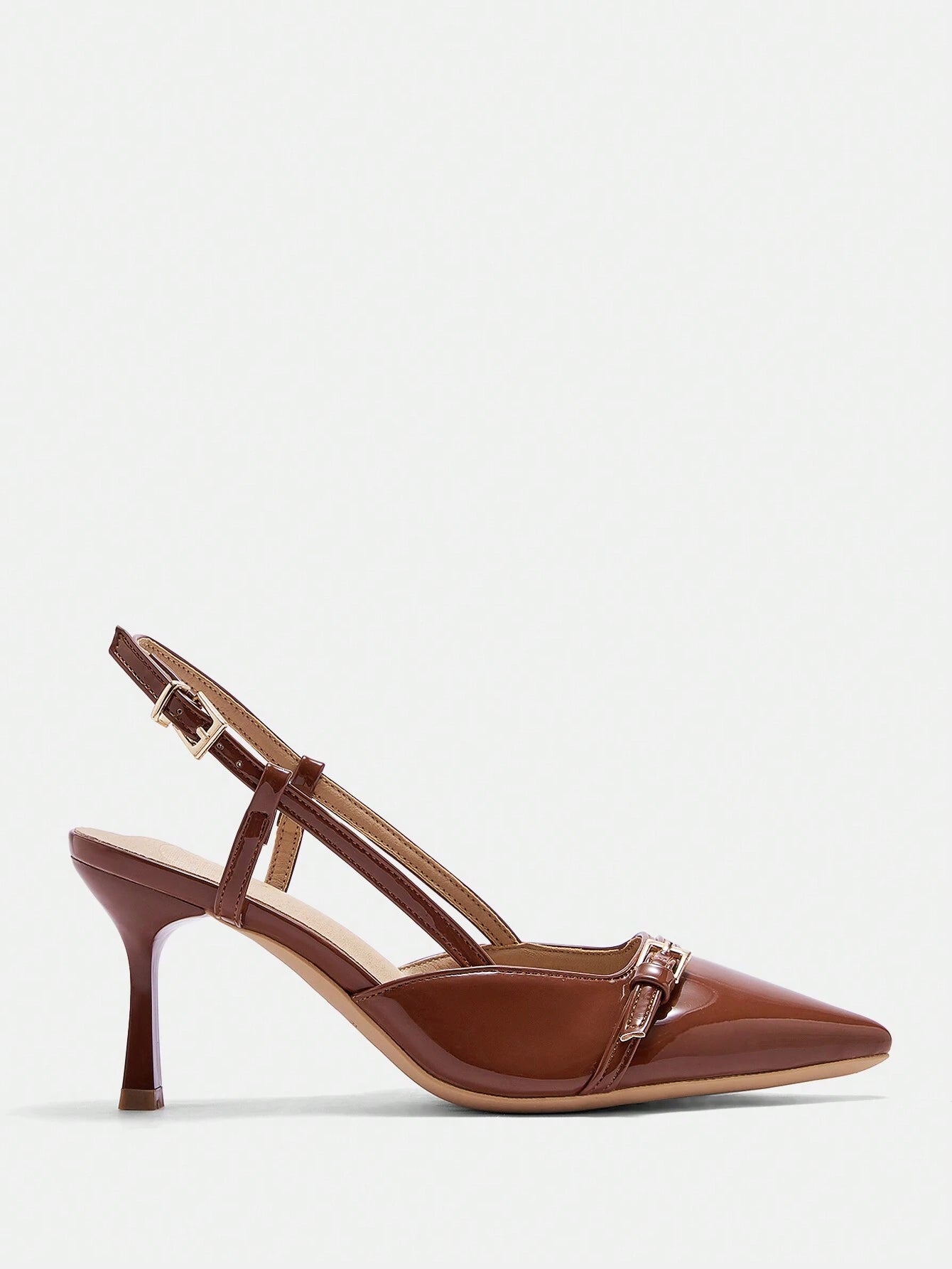 COCO BIZCHIC  - Escarpins Slingback "Rubis Éclatant"