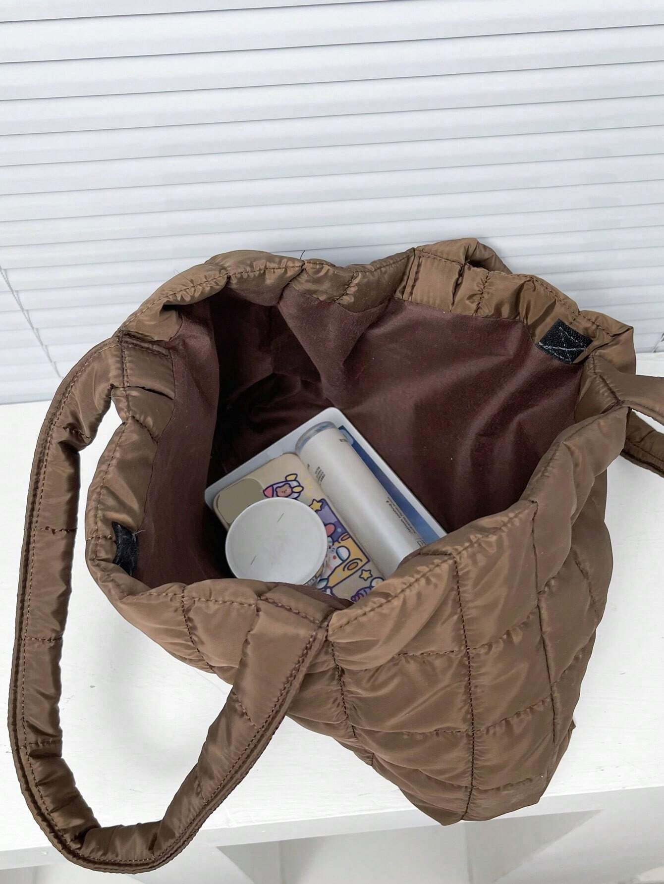 LONNI TYX – Sac Tote Matelassé