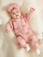 SHEIN - Combinaison Bébé Cœur