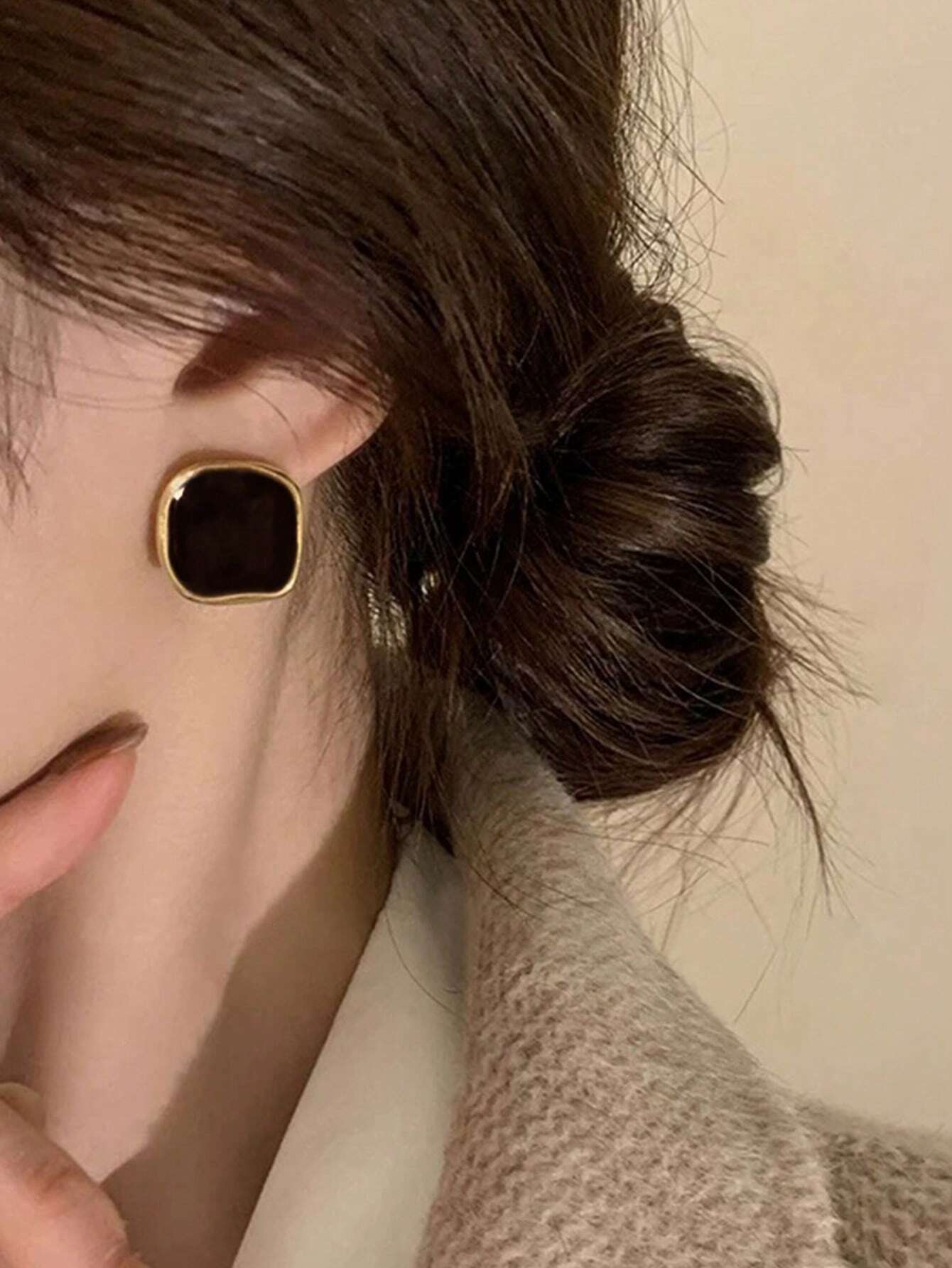 Boucles d’oreilles Cube Vintage