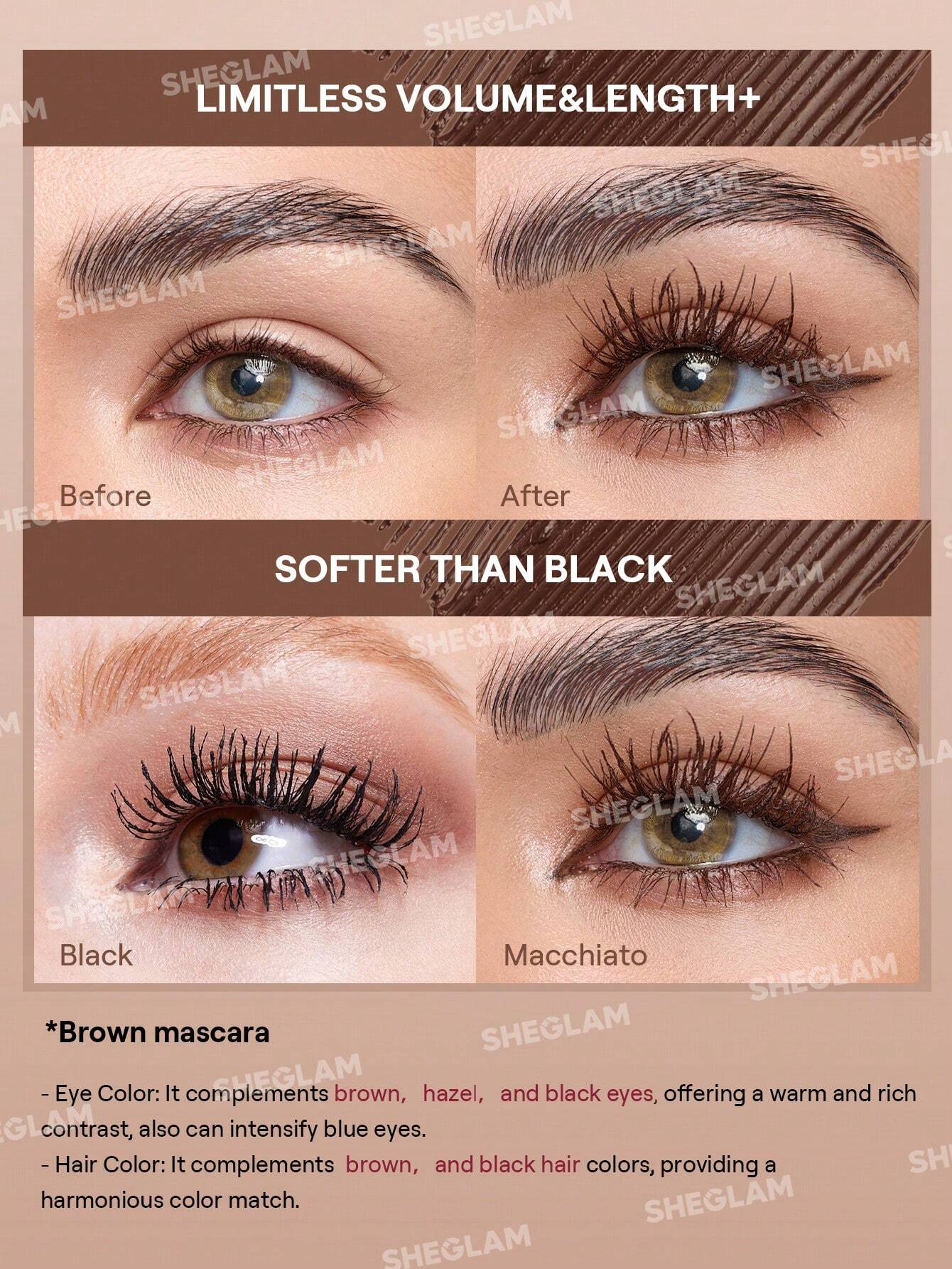 SHEGLAM – Mascara Double Embout