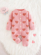 SHEIN - Combinaison Bébé Cœur