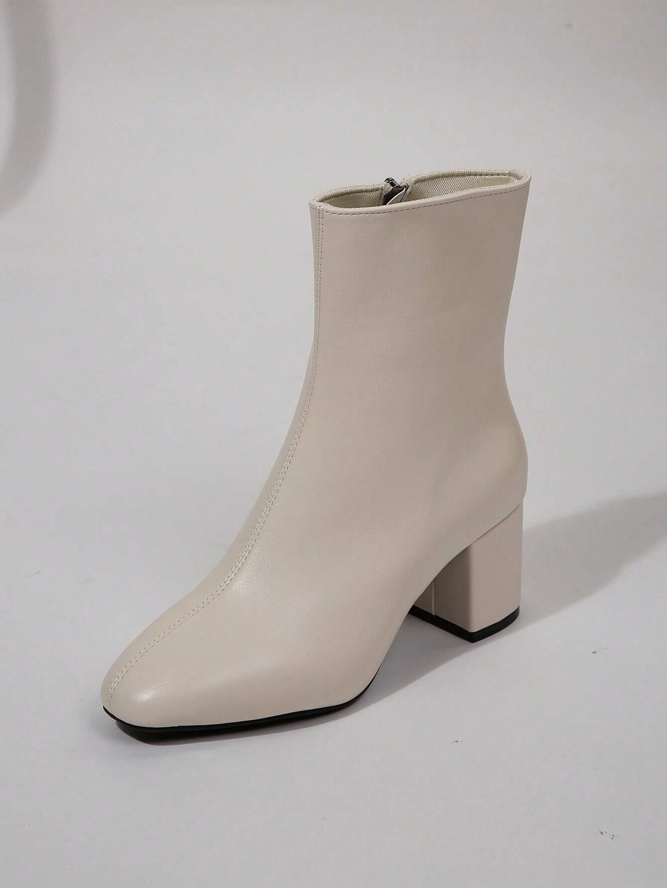 DAZY - Bottes Hautes Carrées Inspirées Kendall Jenner