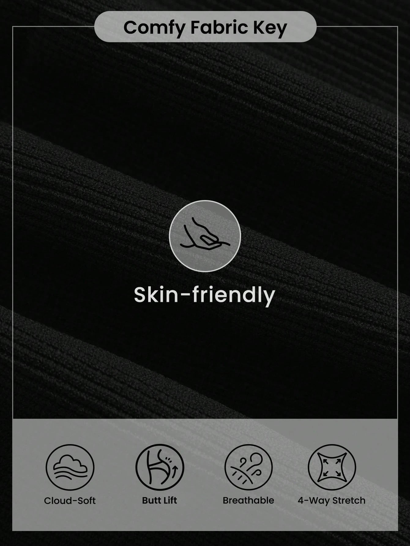 AMLUXE – Legging à taille haute