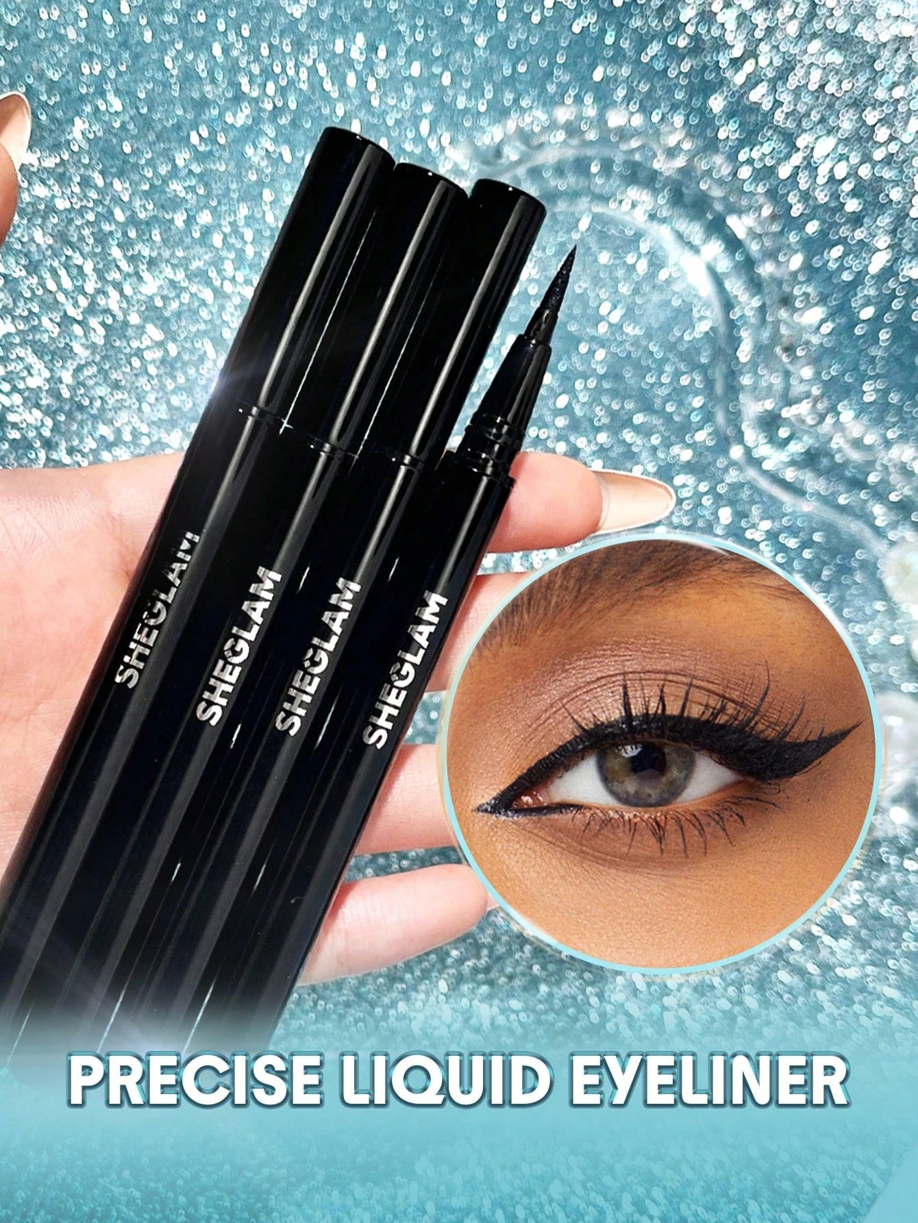SHEGLAM – Eyeliner Liquide Précision