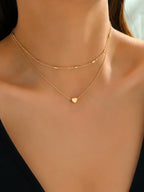 Ovina – Collier Cœur Minimaliste