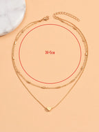 Ovina – Collier Cœur Minimaliste