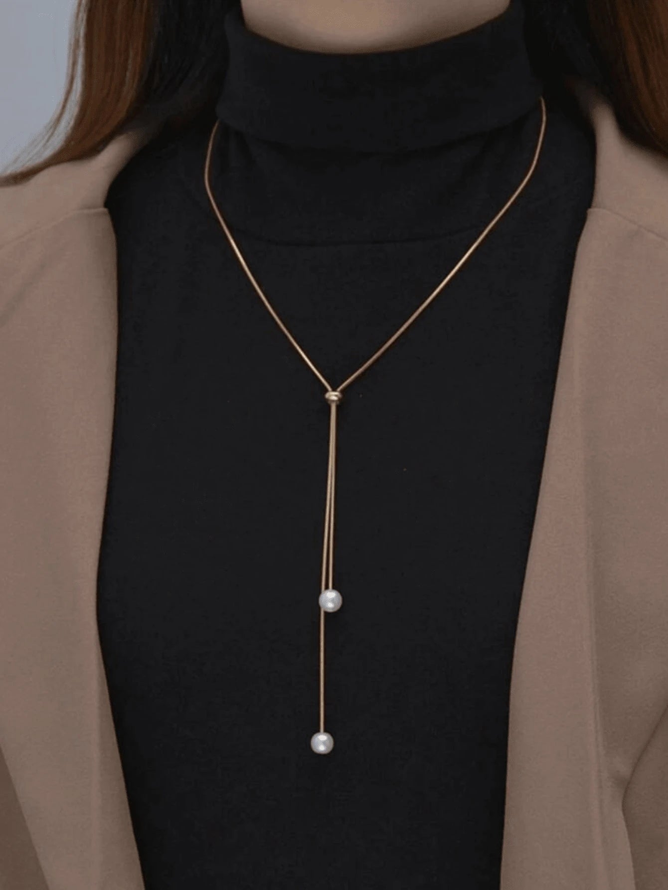 VENA – Collier à Perles Synthétiques