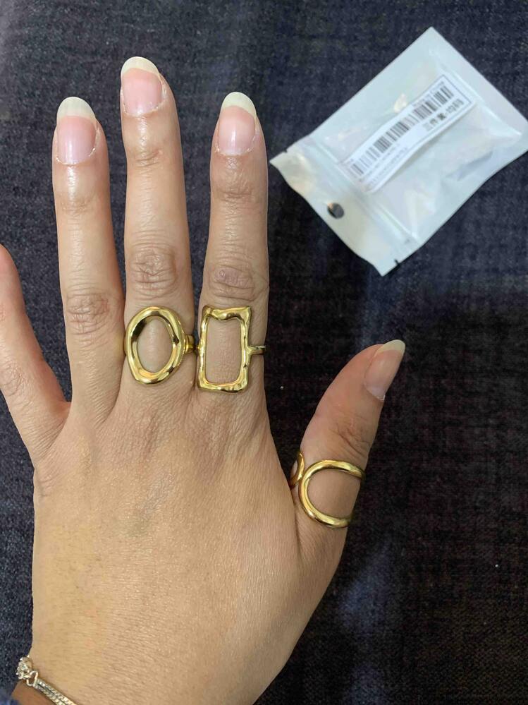 SERANIA -  Set de 3 Bagues "Trio Signature"