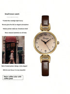 Montre Quartz Élégance Britannique – Femme