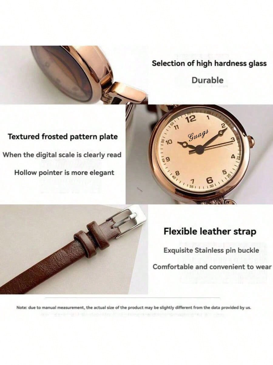 Montre Quartz Élégance Britannique – Femme