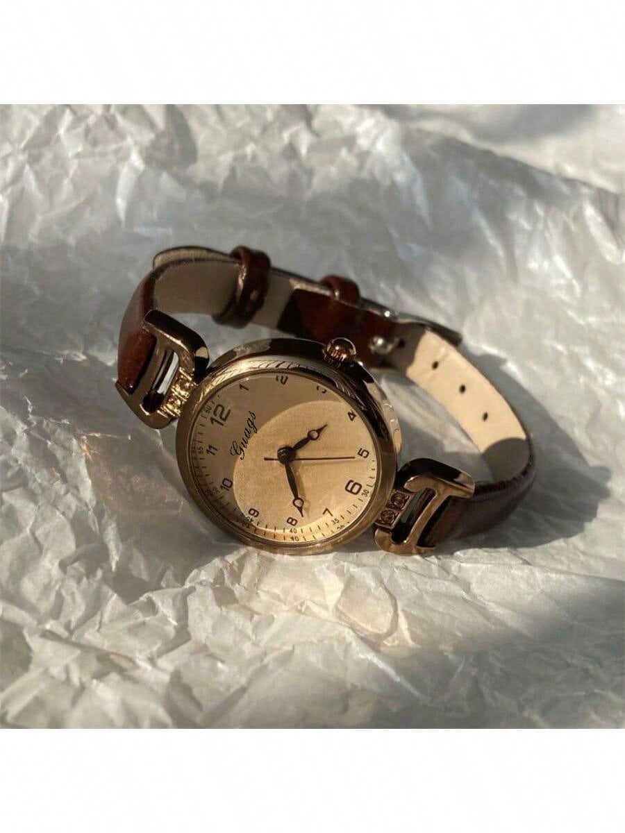 Montre Quartz Élégance Britannique – Femme