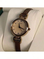 Montre Quartz Élégance Britannique – Femme