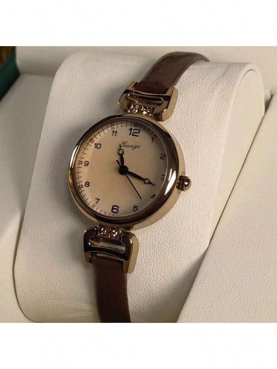 Montre Quartz Élégance Britannique – Femme