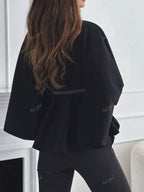 HEI GIRL – Manteau Cape Ceinturé