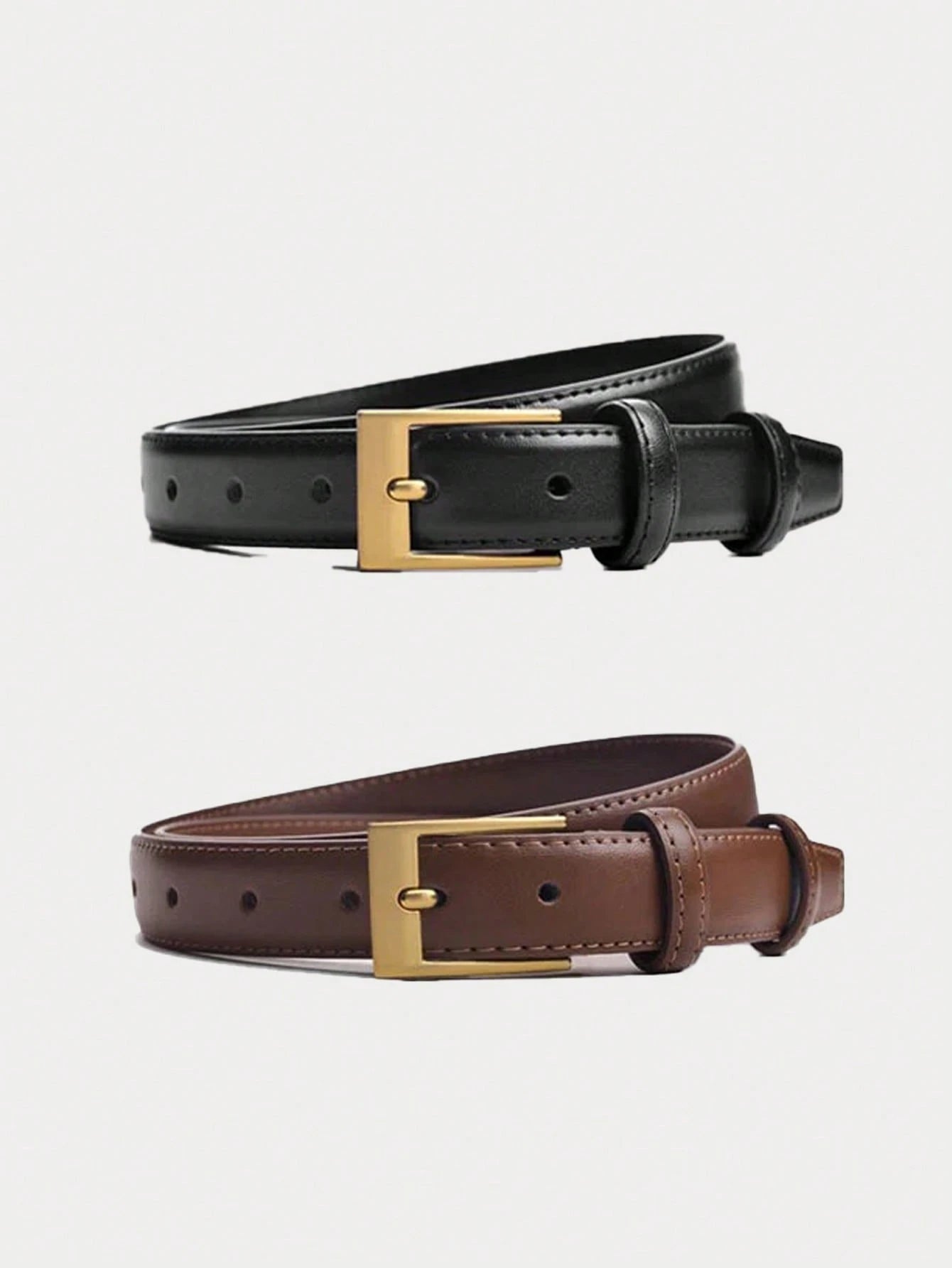 Ceinture Femme Élégante – Boucle Métallique