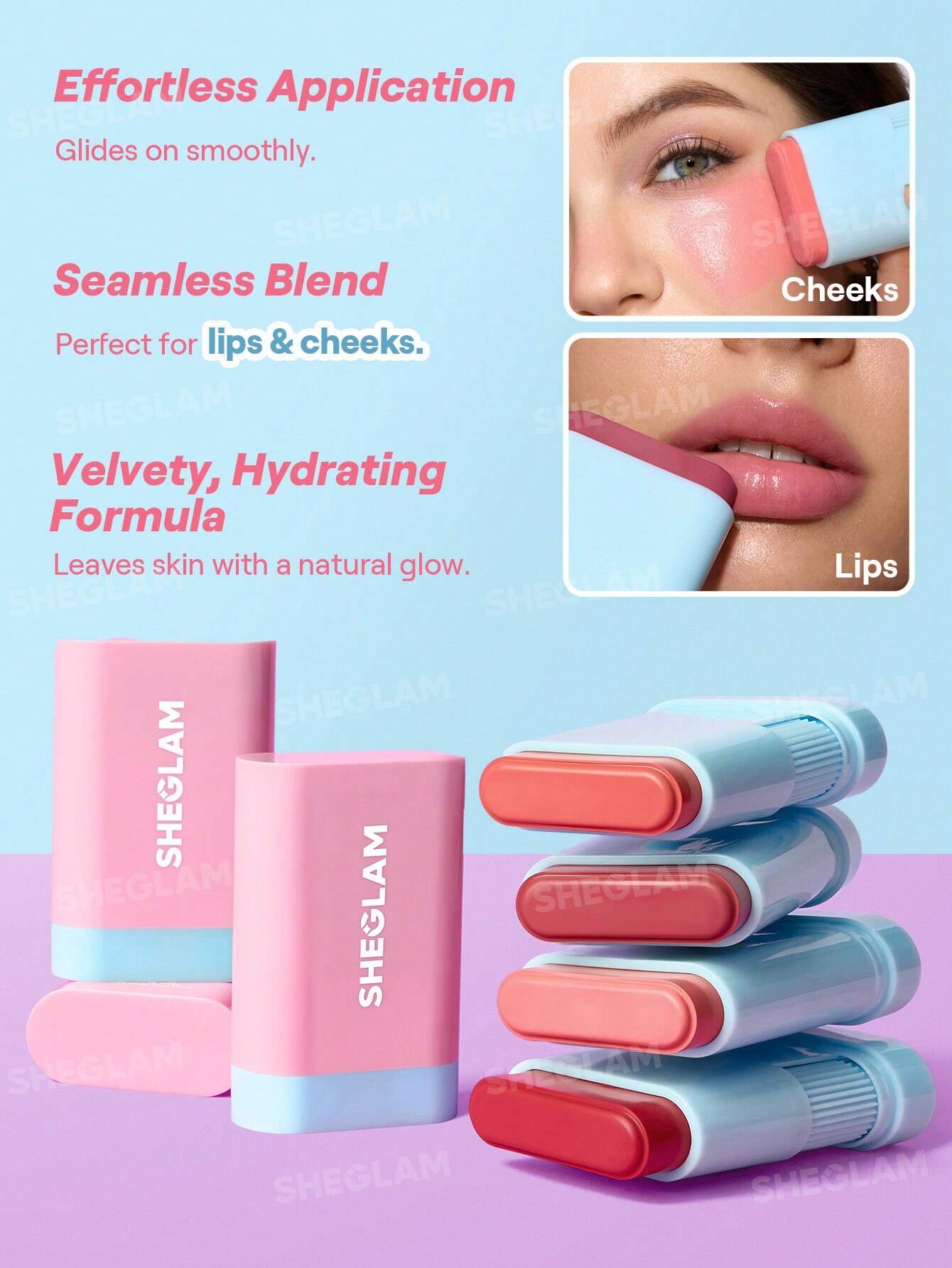 SHEGLAM – Blush Stick Glass Glow
