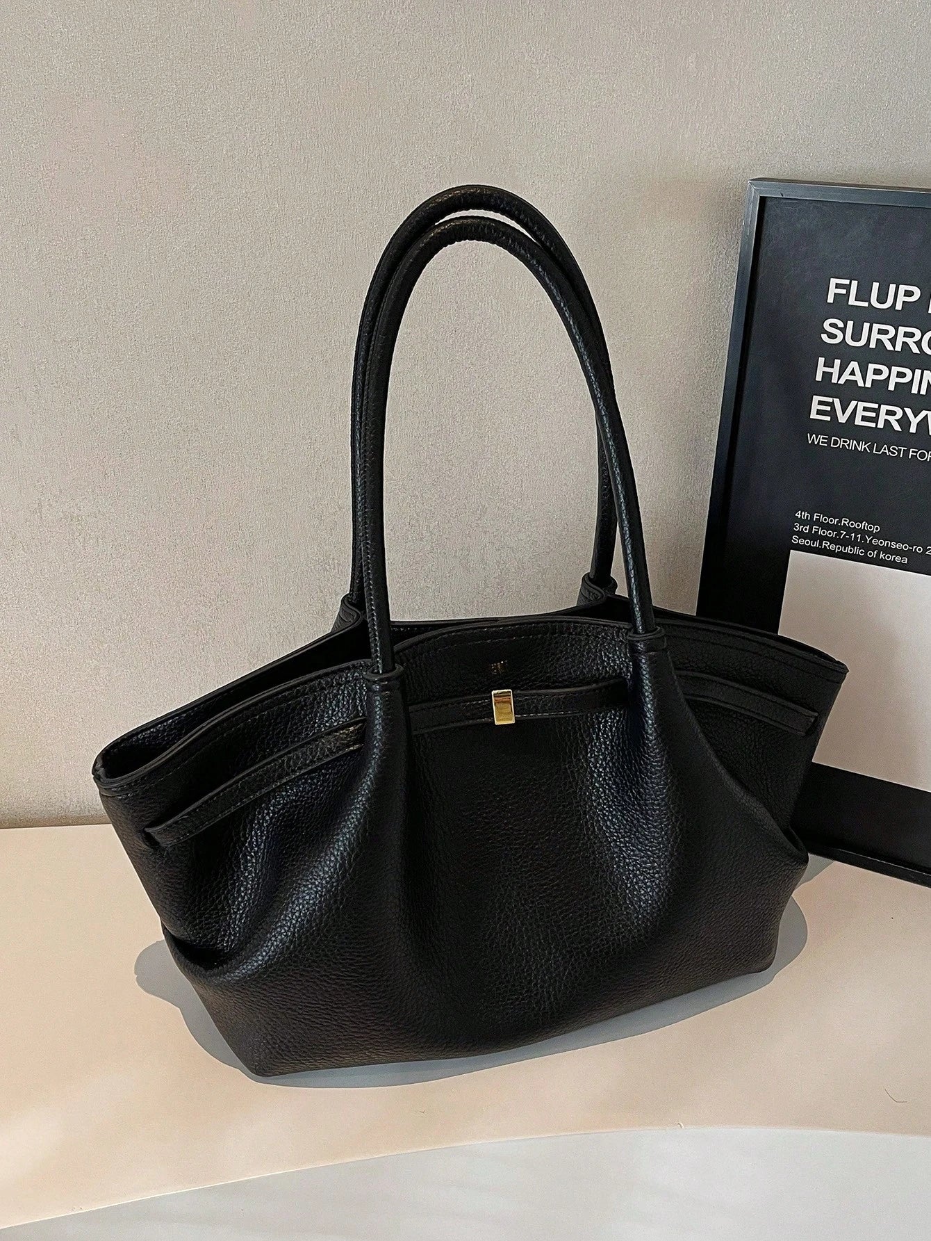 Laboonoo - Sac Rétro PU Femme