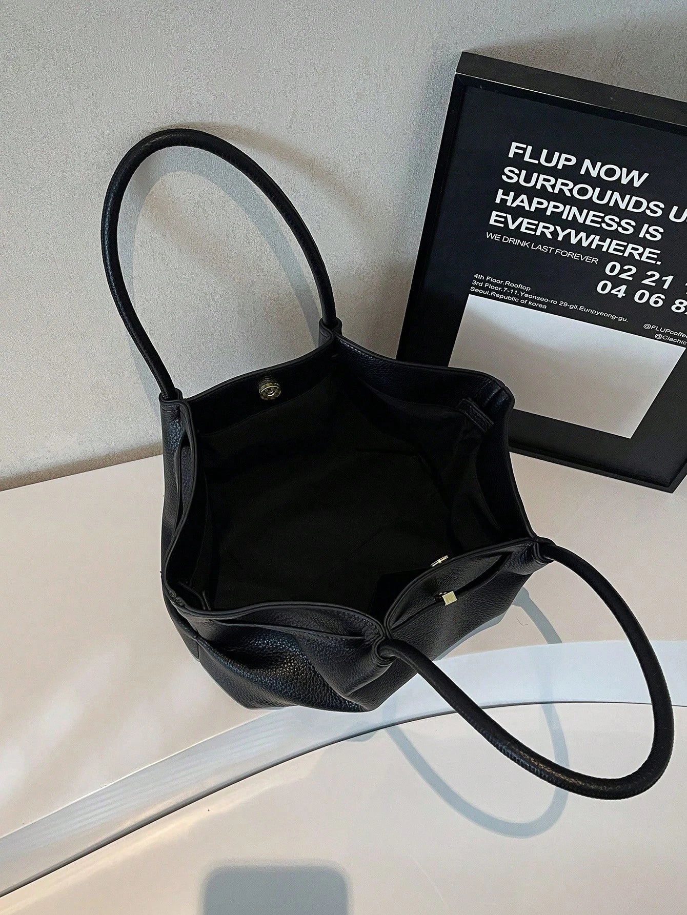 Laboonoo - Sac Rétro PU Femme