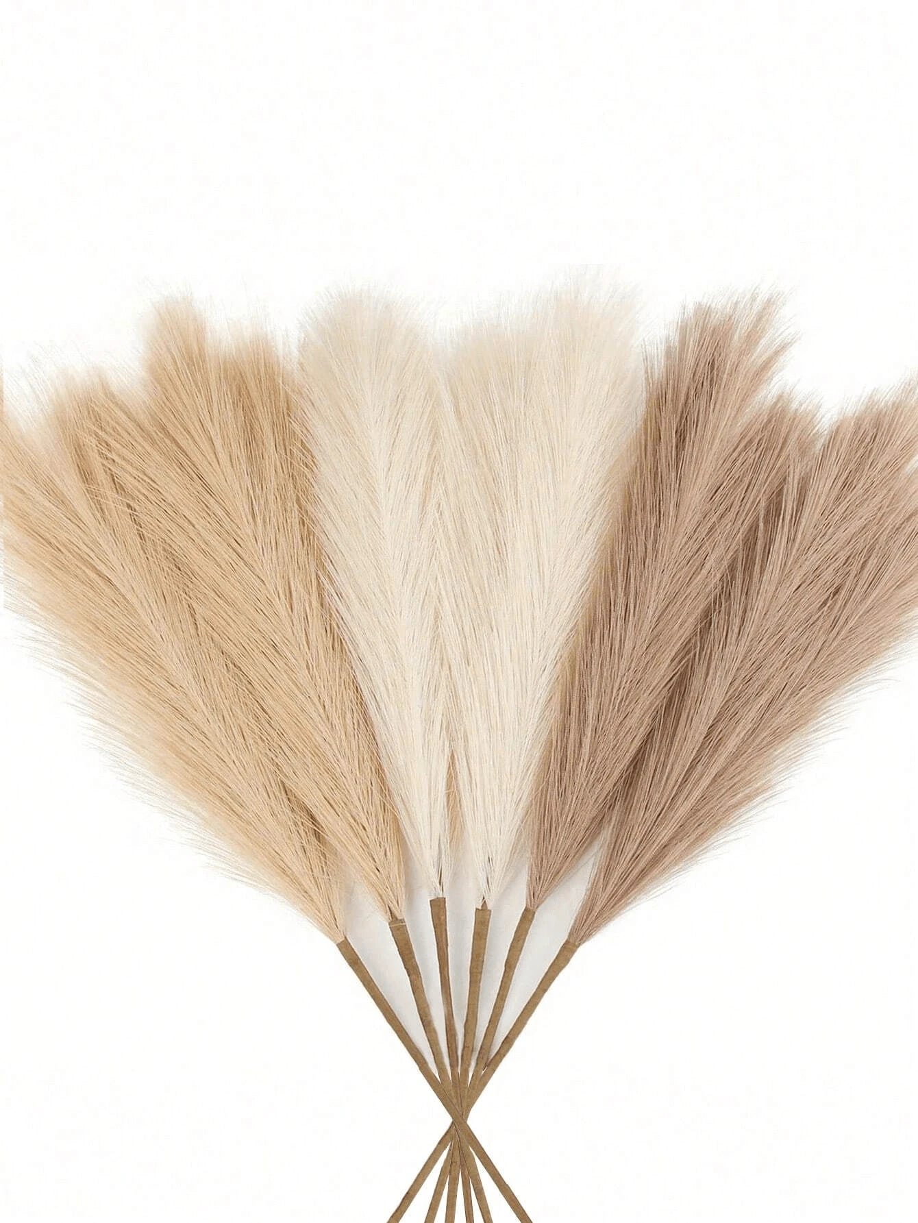Lot de 18 Herbes Artificielles – Style Bohème