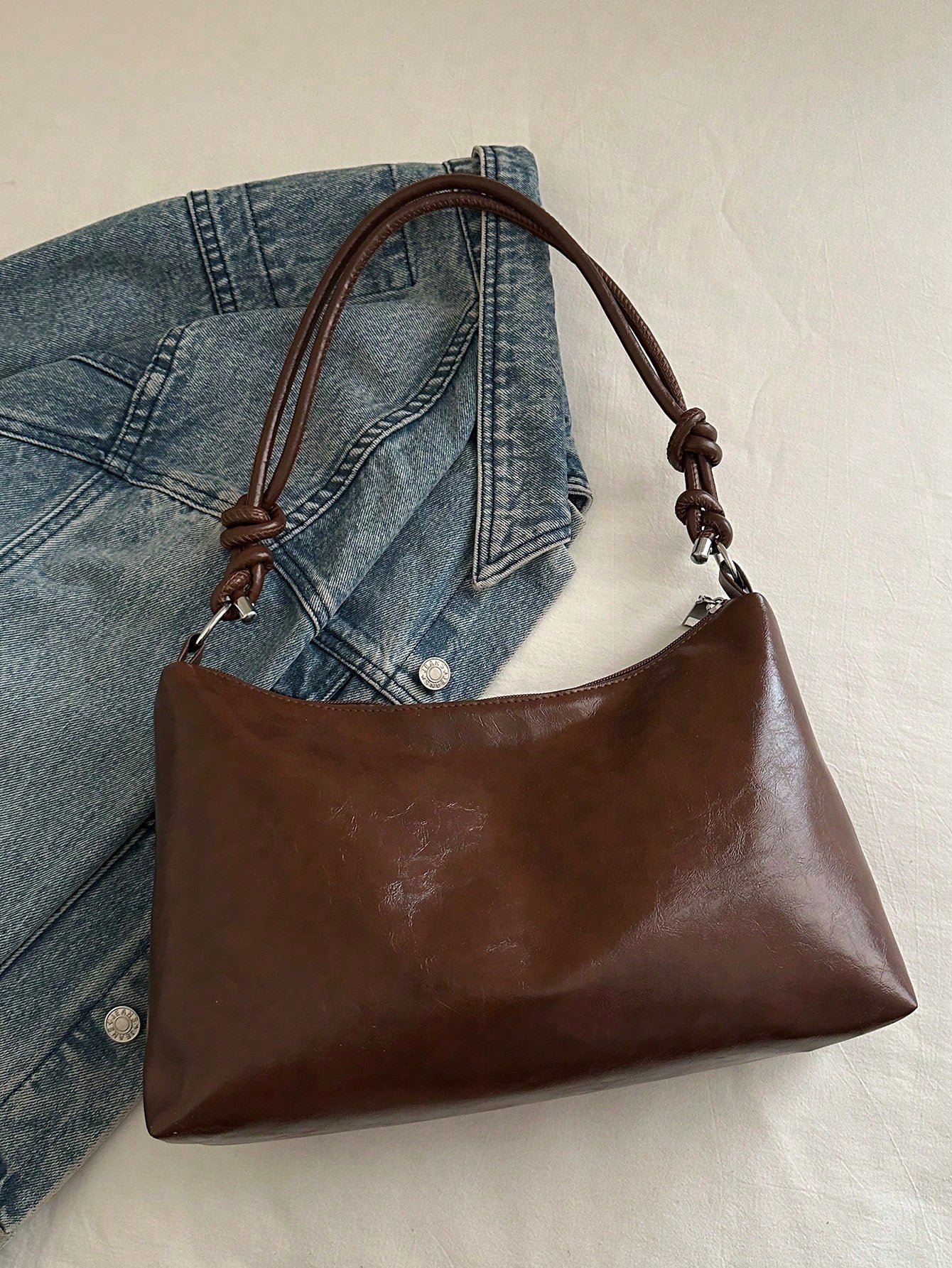 CM BAG - Sac Hobo "Luna" à Anse Nouée