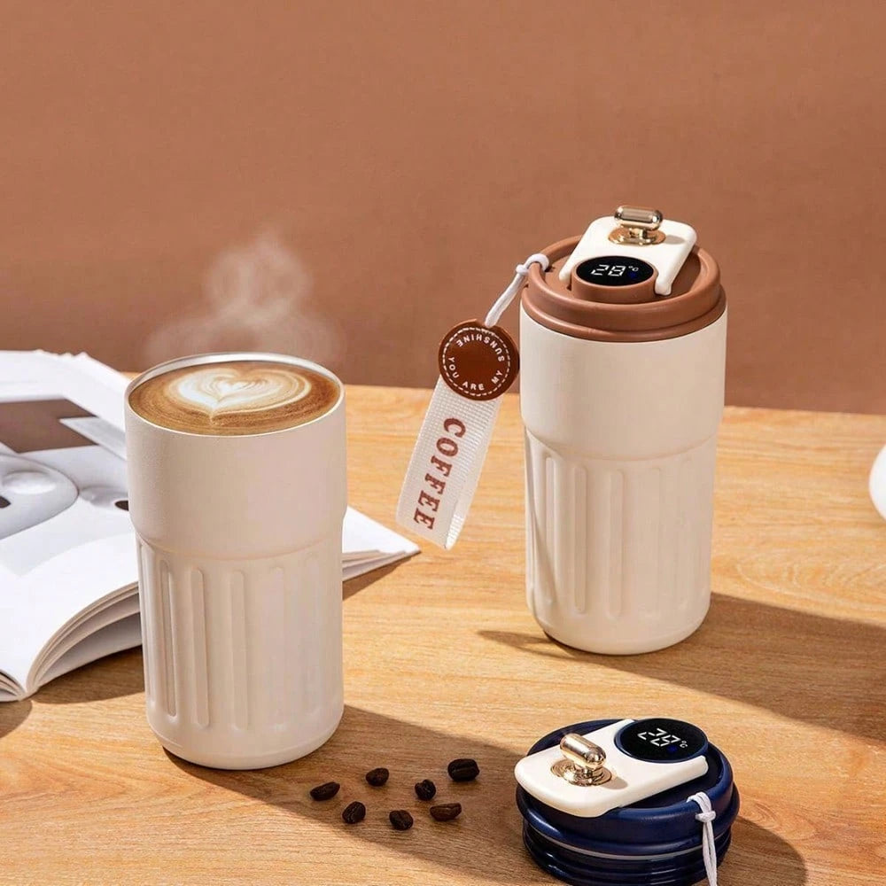 FWH - Mug Voyage Intelligent avec Affichage Température (450ml)