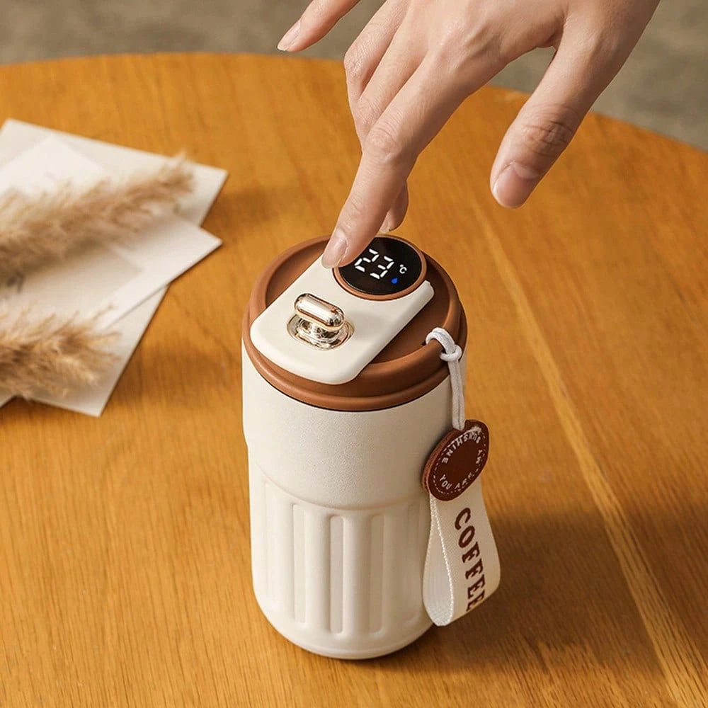 FWH - Mug Voyage Intelligent avec Affichage Température (450ml)