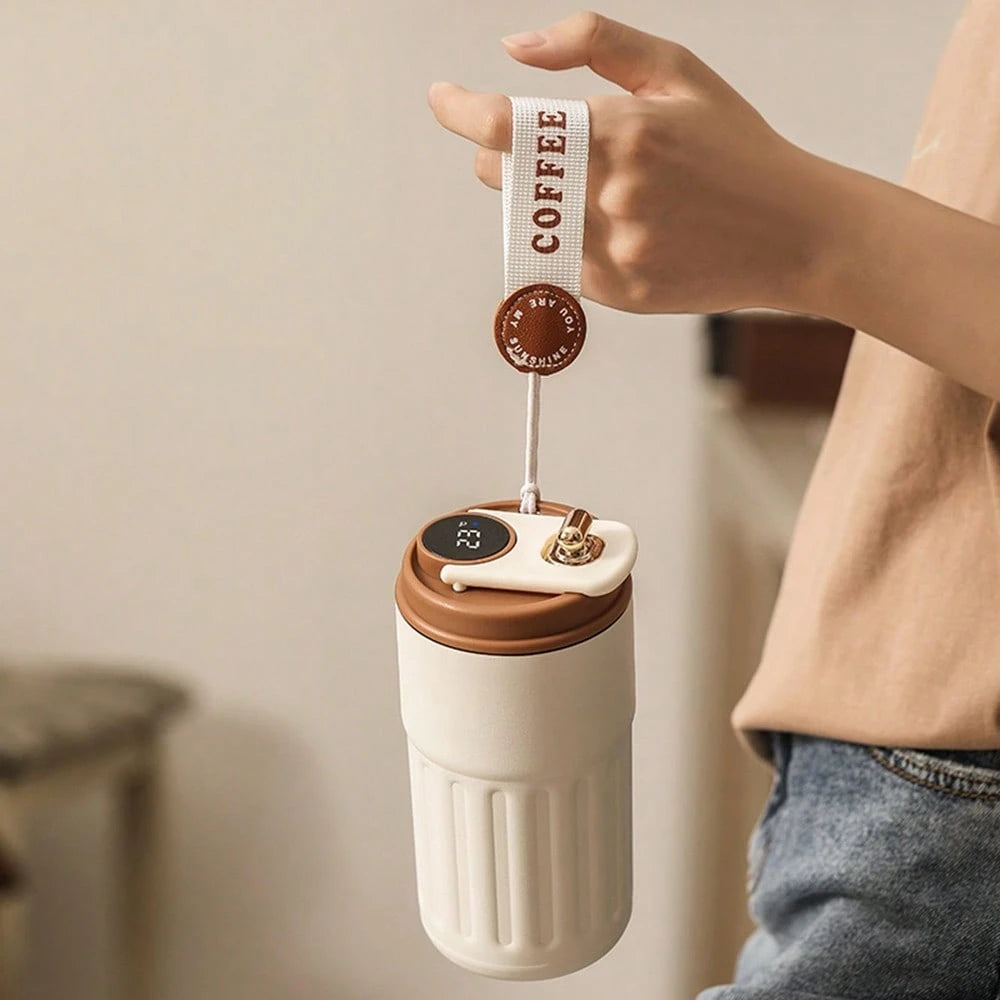 FWH - Mug Voyage Intelligent avec Affichage Température (450ml)
