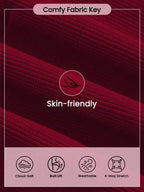 AMLUXE – Legging à taille haute