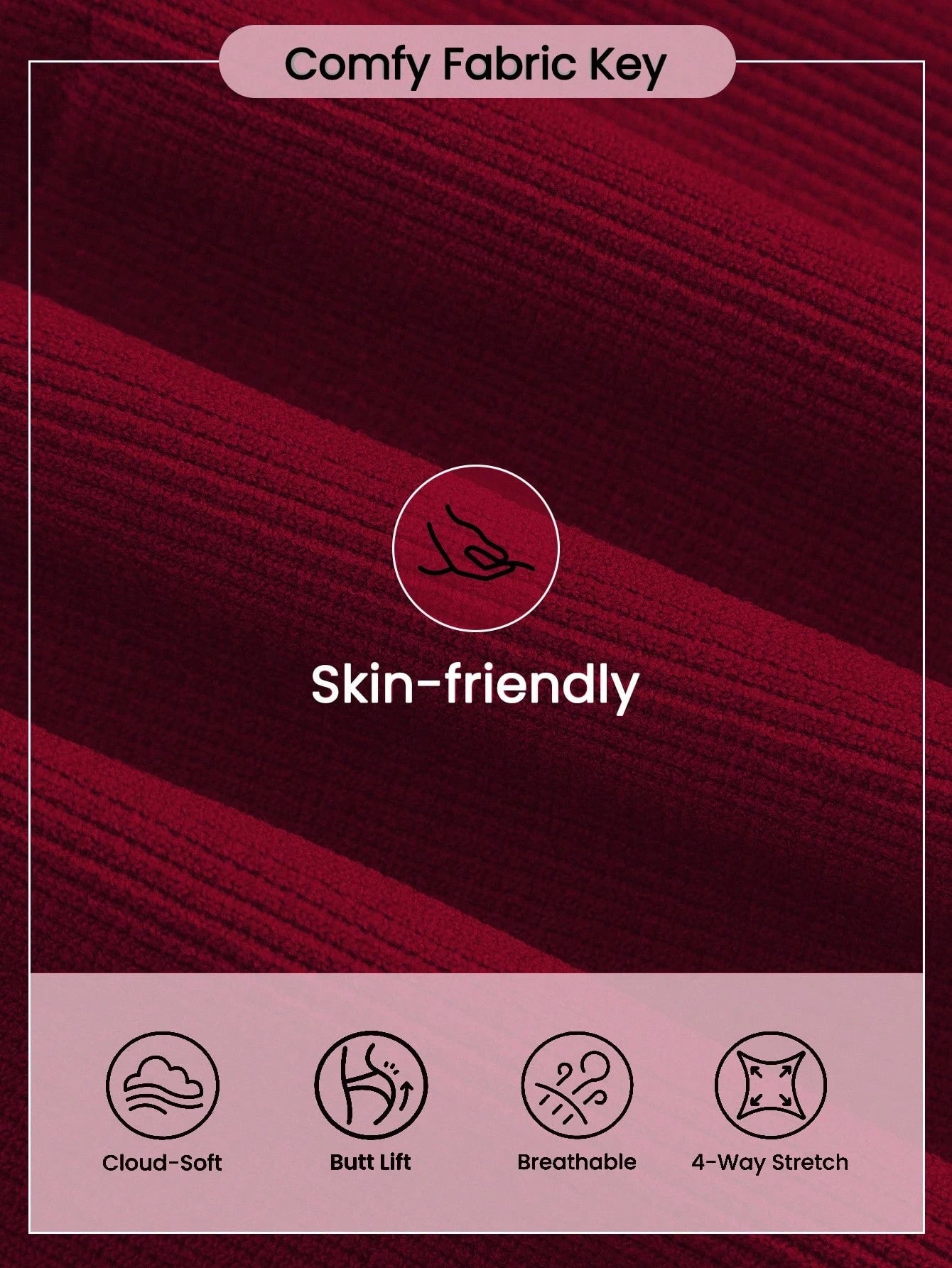 AMLUXE – Legging à taille haute