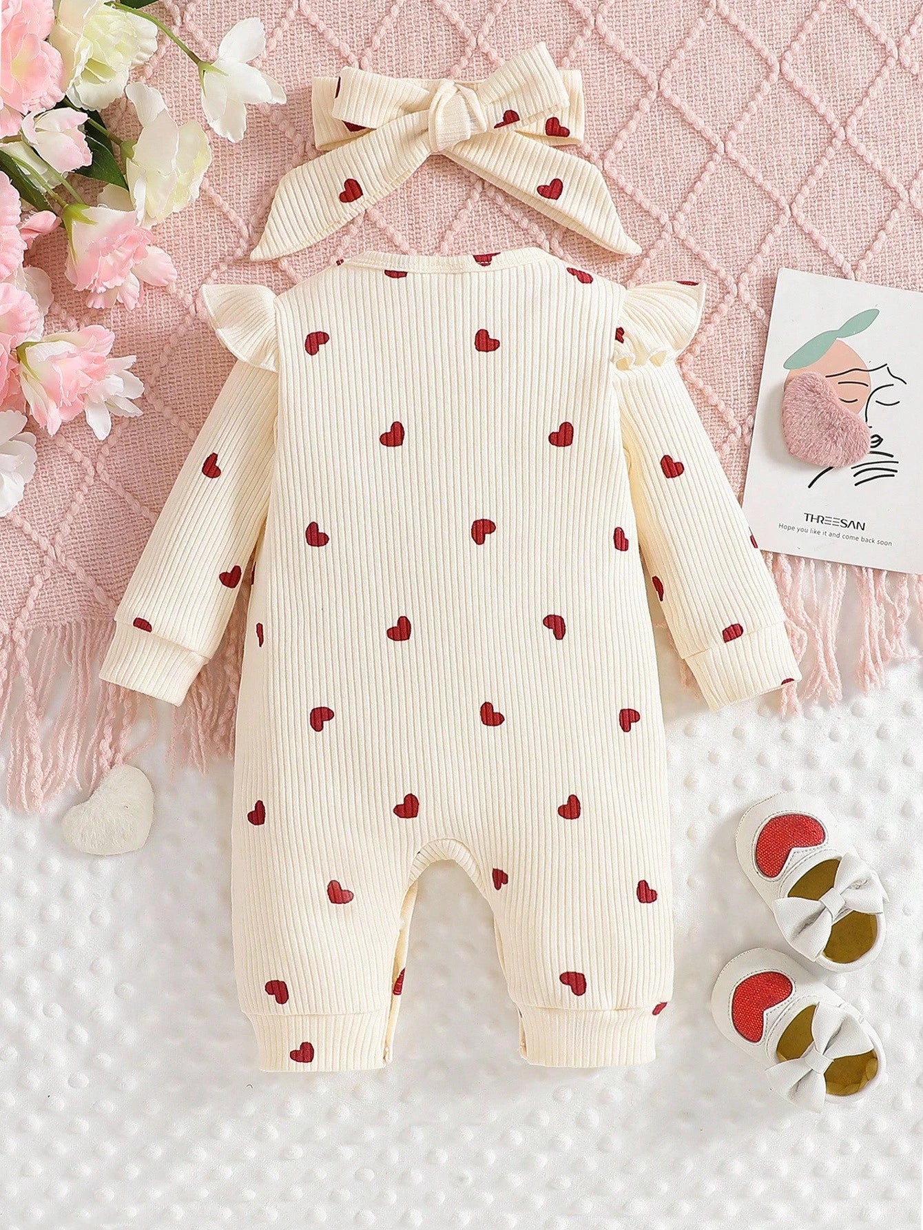SHEIN - Body Bébé Fille à Pois Colorés