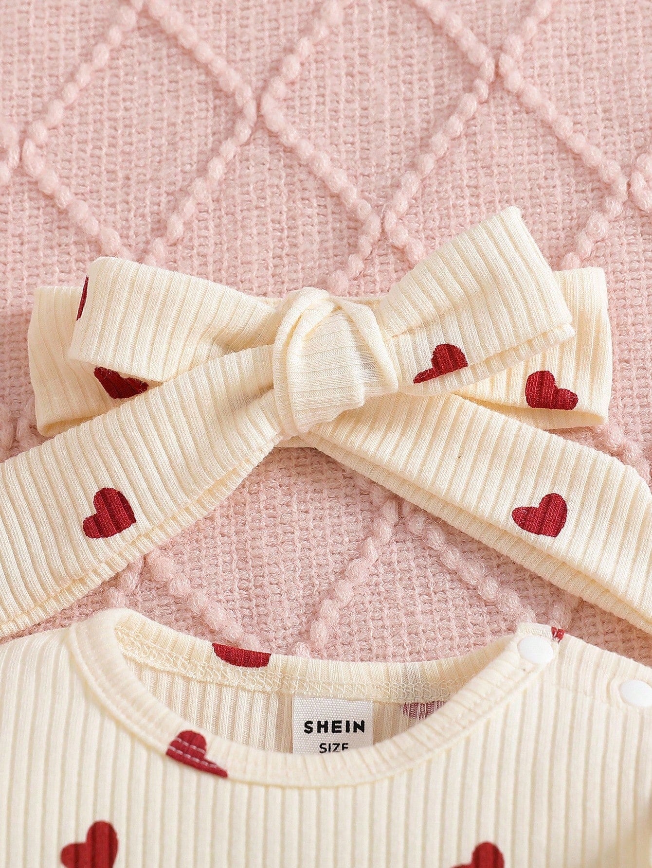 SHEIN - Body Bébé Fille à Pois Colorés