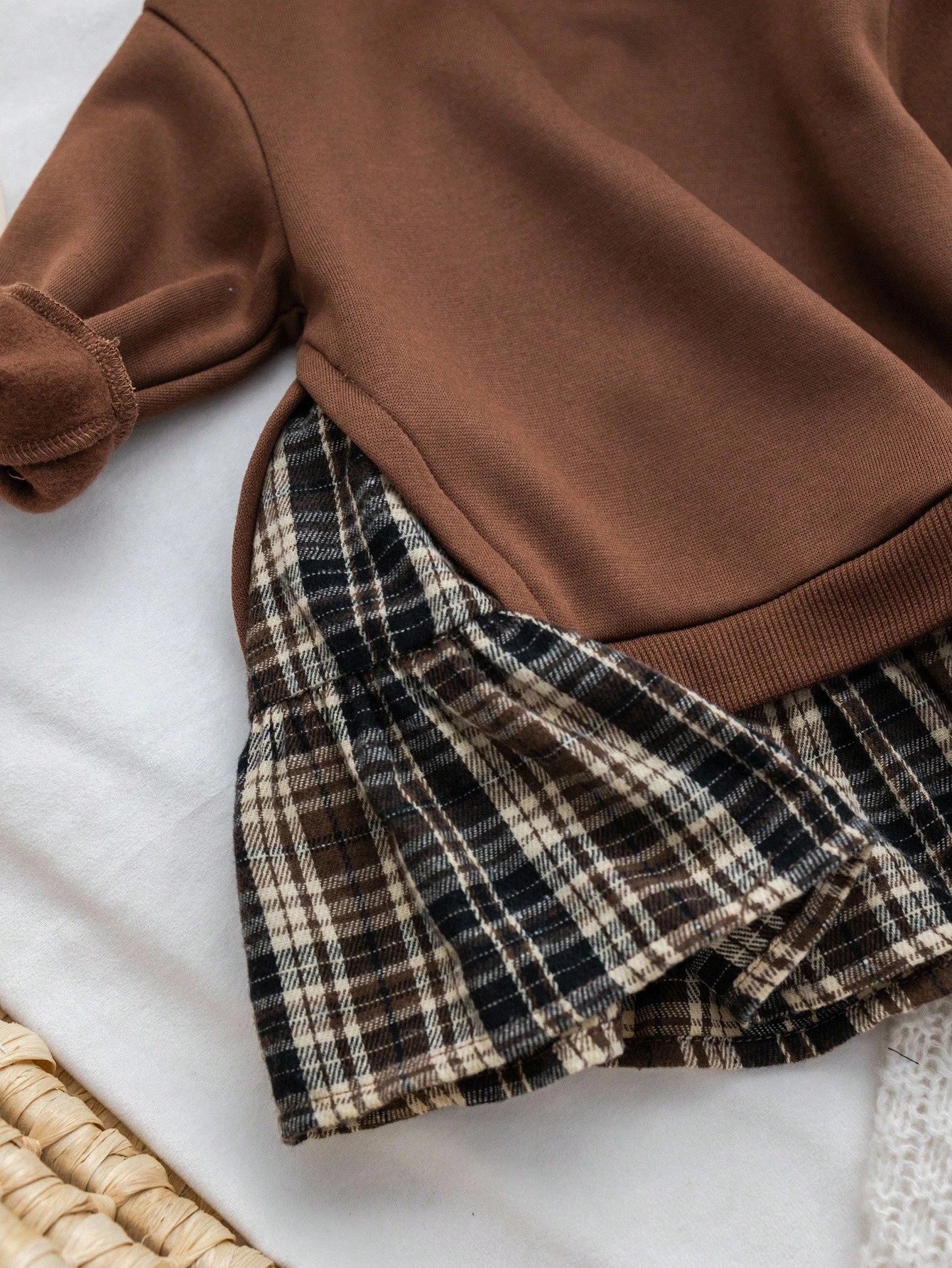 SHEIN - Robe Bébé Fille à Motifs Colorés